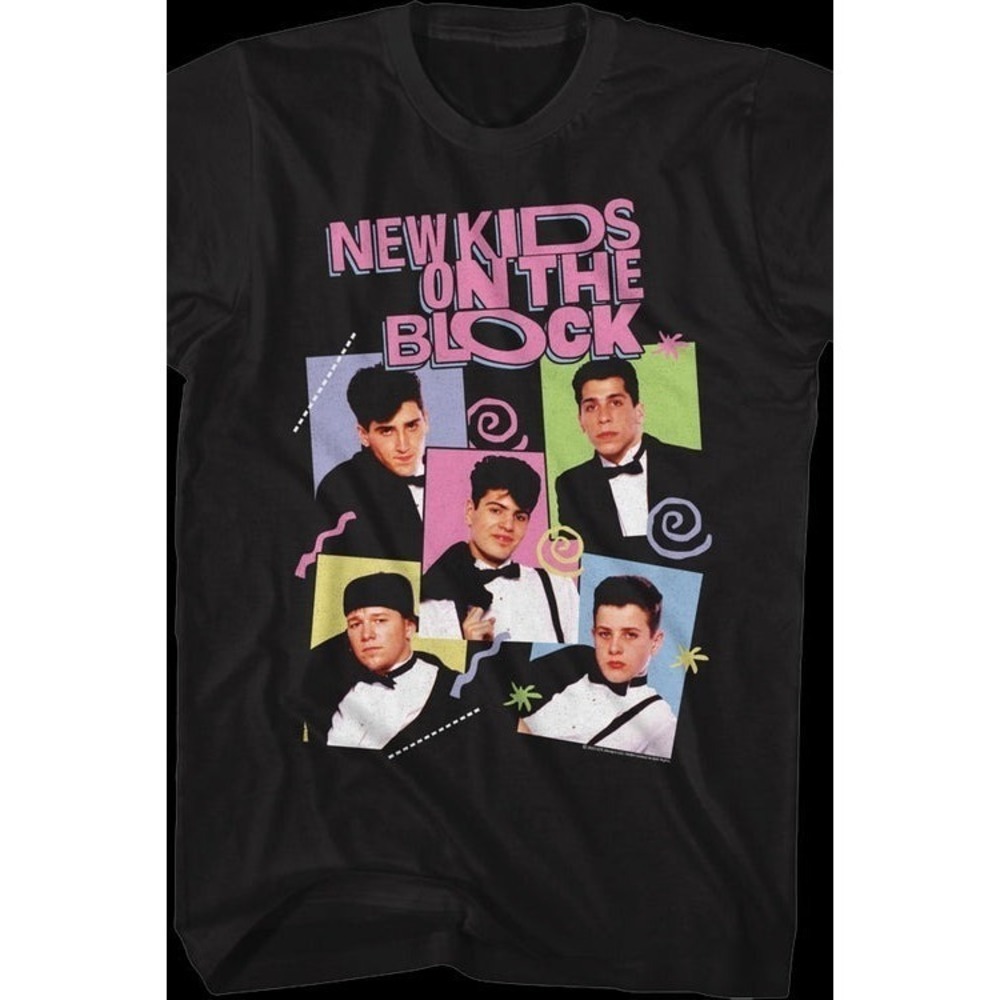 Retro Tuxedos New Kids On The Block Unisex Tshirt Gift For Fan